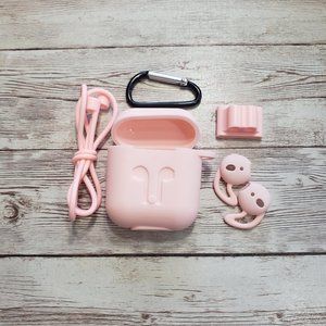 Airpods Case Accessories 6pc Light Pink